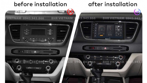 Màn hình DVD Android liền camera 360 xe Kia Sedona 2015 - nay | Elliview S4 Premium